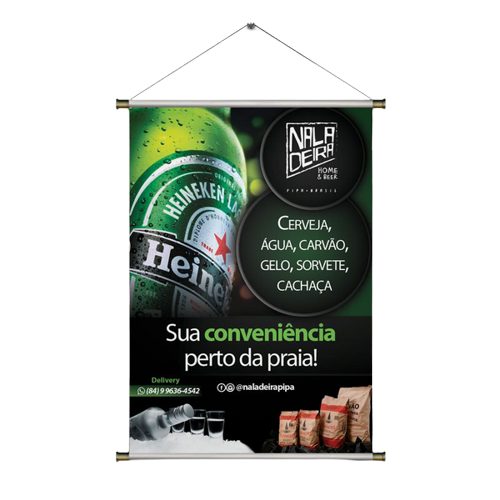 Banner 60x90 Impressão Brilhante 240g